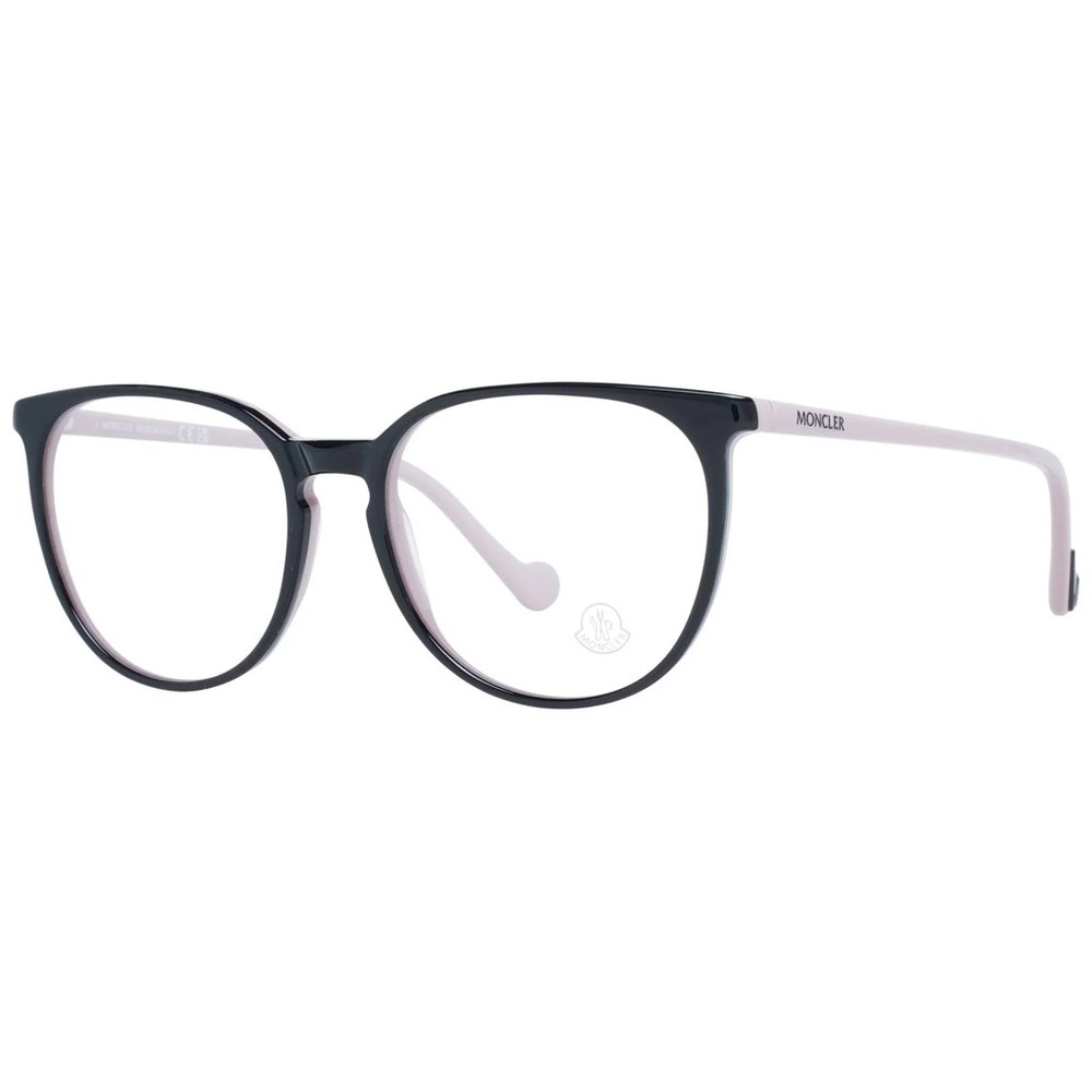 Moncler Glasses Frames ML5089 005 Women Black and Pink Pilot-Aviator